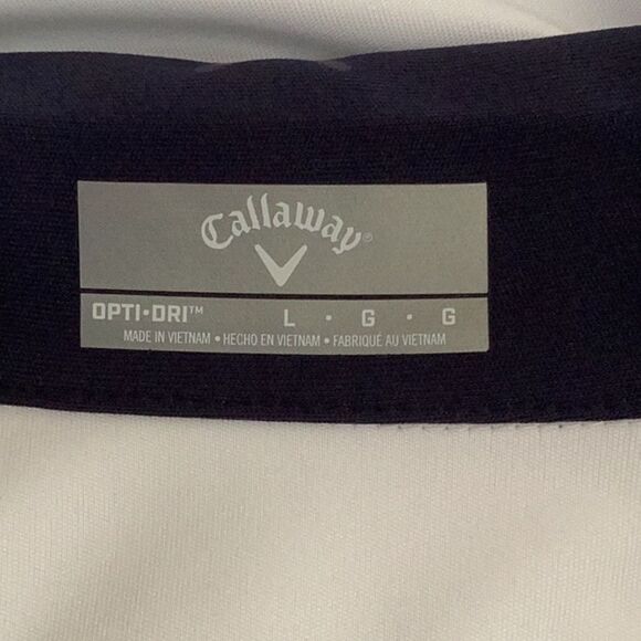 CALLAWAY NWT WOMENS GOLF ABSTRACT  GRADIENT PRINT COLOR BLOCK DRESS LARGE ACTIVE - Picture 7 of 11